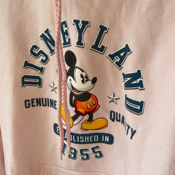 Disney Pink Hoodie with Mickey Mouse Design Small - Picture 2 of 4